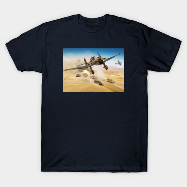 Ju87 Stuka CAS T-Shirt by Aircraft.Lover